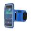 Neoprene Armband Strap Case for Samsung Galaxy S4 Active i9295 - Blue