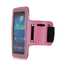 Neoprene Armband Strap Case for Samsung Galaxy S4 Active i9295 - Hot Pink