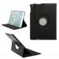 360 Degree Rotating PU Leather Case Cover Swivel Stand for Apple iPad Air - Black