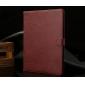 Luxury Crazy Horse Texture Leather Stand Case for iPad Air with Sleep/Wake-up Function & Card Slots - Wine Red