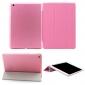 Magnetic Smart Cover Leather + Back Case for iPad Air - Pink