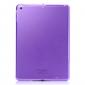 High Quality Clear Transparent TPU Soft Case Cover for Apple iPad Air 5 - Purple