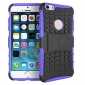 Heavy Duty Strong Hard TPU Case Cover Stand For iPhone 6 Plus/6S Plus 5.5inch - Purple