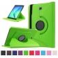 360 Degree Rotating Leather Smart Case For Samsung Galaxy Tab S2 9.7 T815 - Green - Click Image to Close