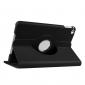 360 Degrees Rotating Smart Stand Leather Case For iPad mini 4 - Black