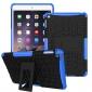 Hyun Pattern Dual Layer Hybrid ShockProof Case Cover For iPad mini 4 - Blue