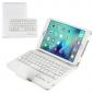 Removable Detachable Wireless Bluetooth Keyboard PU Leather Case Tablet Stand for iPad Mini 4 - White