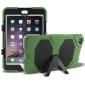 Rugged Dual Layer ShockProof Protect Case Cover For iPad mini 4 - Army Green