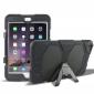 Rugged Dual Layer ShockProof Protect Case Cover For iPad mini 4 - Black