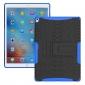 Hyun Texture ShockProof Dual Layer Hybrid Stand Protective Case For iPad Pro 9.7inch - Blue
