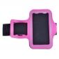 Neoprene Sport Running Armband Case for Samsung Galaxy S7 G930 - Hot Pink - Click Image to Close