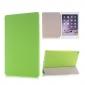 Ultra-Slim Transparent Plastic And PU Leather Smart Cover for iPad Pro 9.7 inch  - Green
