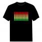Electro-Luminescent Led Shirt With Music Activated LED T-Shirt