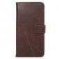 Crazy Horse Pattern Wallet Flip Stand PC+PU Leather Case Cover For iPhone SE 2020 / 7 4.7 inch - Dark Brown