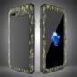 Shockproof Aluminum Metal Cover & Gorilla Glass Screen Protector Case for iPhone 7 Plus - Camouflage