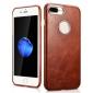 ICARER Vintage Real Genuine Leather Back Case Cover for iPhone 7 Plus 5.5 inch - Brown