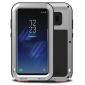 Metal Extreme Aluminum Heavy Duty Shockproof Water Resistant Dust/Dirt/Snow Proof Case for Samsung Galaxy S8 Plus - Silver