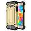 Dual Layer Shockproof Armor Case Cover for Samsung Galaxy J2 Prime - Gold