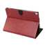Crazy Horse Leather Folio Stand Case Cover For iPad Pro 10.5-inch - Wine Red