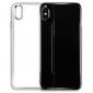 Ultra-tin Soft TPU Shockproof Back Case Cover for iPhone X - Tansparent