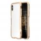 Aluminium Alloy Metal Bumper Case for iPhone XS / X - Gold