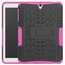 Hybrid Protection Cover Built-In Kickstand Case For Samsung Galaxy Tab S3 9.7 2017 T820 - Hot Pink