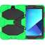 PC+Silicone Hybrid Kickstand Rugged Armor Case for Samsung Galaxy S3 9.7" T820/825 - Green
