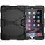 Shockproof Rugged Cover Three Layer Hard PC+Silicone Case For New iPad 9.7Inch 2017 - Black