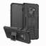 For Samsung Galaxy A8 2018 Case Rugged Armor Protective Cover with Kickstand - Black