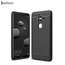 Silicone Soft TPU Shockproof Brushed Carbon Fiber Case for Huawei Mate 10 Pro - Black - Click Image to Close