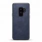 Luxury PU Leather Shockproof Slim Case Cover For Samsung Galaxy S9+ Plus - Dark Blue