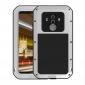Shockproof Aluminum Metal Silicone Fully Body Protection Case for Huawei Mate 10 Pro - Silver - Click Image to Close