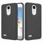 Full Body Hybrid Dual Layer ShockProof Protective Case For LG Tribute Dynasty / Aristo 2 - Black