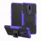 Case For LG G7 ThinQ Rugged Armor Shockproof Hybrid Kickstand Phone Cover - Purple - Click Image to Close