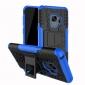 Rugged Armor Shockproof Kickstand Plastic Cover Case For Samsung Galaxy S9 - Blue
