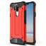 Full Slim Rugged Dual Layer Heavy Duty Hybrid Protection Case for LG G7 ThinQ - Red