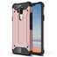 Full Slim Rugged Dual Layer Heavy Duty Hybrid Protection Case for LG G7 ThinQ - Rose gold