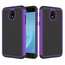 Hybrid Dual Layer Shockproof Protective Phone Case Cover For Samsung Galaxy J3 (2018) - Purple