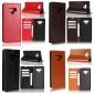 For Samsung Galaxy Note 9 Crazy Horse Genuine Leather Case Flip Stand Card Slot
