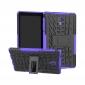Dual Layer Protection Shockproof Cover Hybrid Rugged Case with Kickstand for Samsung Galaxy Tab A 10.5 [SM-T590/SM-T595] - Purple
