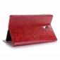 For Samsung Galaxy Tab A 10.5 T590/T595 2018 Crocodile Pattern Stand Leather Case - Red