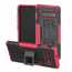 Shockproof Armor TPU Hard Stand Case For Samsung Galaxy S10 - Pink