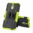 For Nokia 2.1 Hybrid Shockproof Rugged Kickstand Tough Armour Case Cover - Green