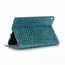 For iPad Air 10.5" 2019 Crocodile Skin Pattern Stand Leather Case - Blue
