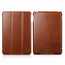 Case for iPad Mini 5 ICARER Genuine Leather Vintage Series - Brown
