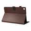 For Samsung Galaxy Tab S5e 10.5 T720 T725 Crazy Horse Texture Stand Leather Case  - Dark Brown