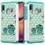 For Samsung Galaxy A10e Shockproof Bling Diamond Armor Case Cover - Click Image to Close