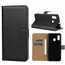 For Samsung Galaxy A30 - Genuine Leather Card Slots Wallet Case Cover Black - Click Image to Close