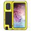 For Samsung Galaxy Note 10+ Plus LOVE MEI Powerful Aluminum Shockproof Armor Case - Yellow