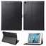For iPad 10.2 7th 8th Gen Magnetic Wallet Card Smart Leather Stand Case Cover - Black